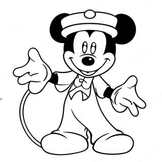 Sorcerer Mickey Coloring Page 41693-33296