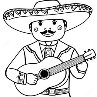 Mariachi Coloring Pages