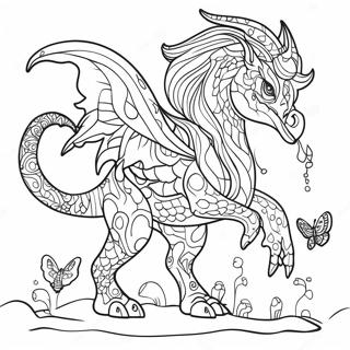 Magical Wondermorphia Creatures Coloring Page 41734-33329