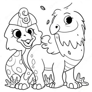 Magical Wondermorphia Creatures Coloring Page 41734-33331