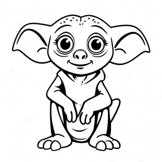 Dobby The House Elf Coloring Page 41763-33349