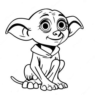 Dobby The House Elf Coloring Page 41763-33351