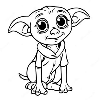 Dobby The House Elf Coloring Page 41763-33352