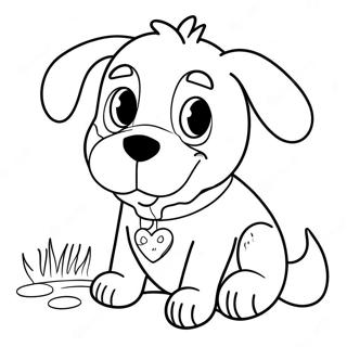 Harry The Dirty Dog Coloring Pages