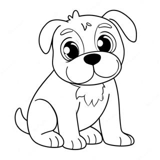 Harry The Dirty Dog Coloring Page 41783-33366