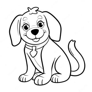 Harry The Dirty Dog Coloring Page 41783-33367