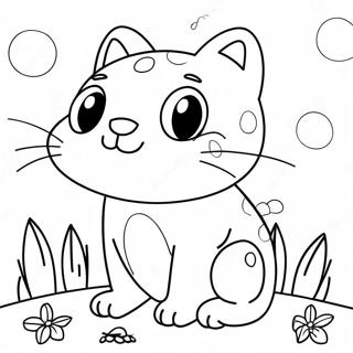 Cute Cat Toad Coloring Page 41823-33393