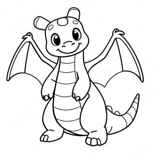 Dragonite Coloring Page 41853-33427