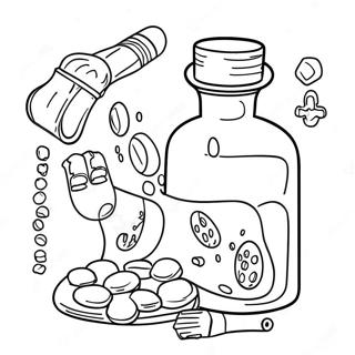 Drug Awareness Coloring Page 4186-3462