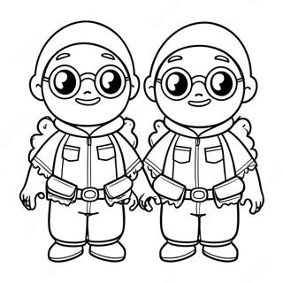 Tuttle Twins Adventure Coloring Page 41874-33441