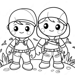 Tuttle Twins Adventure Coloring Page 41874-33442