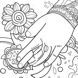 Engagement Coloring Page 41913-33472