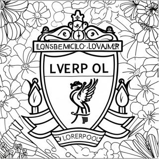 Liverpool Logo Coloring Page 41923-33478