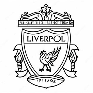 Liverpool Logo Coloring Page 41923-33480