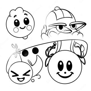 Disney Emoji Coloring Page 41933-33486