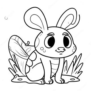 Bugsnax Coloring Page 41963-33512