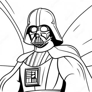 Darth Vader In Epic Battle Coloring Page 41994-33533