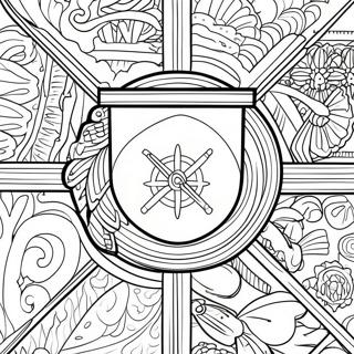 Portugal Flag Coloring Page 42043-33575