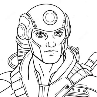 Technoblade Coloring Page 42073-33596