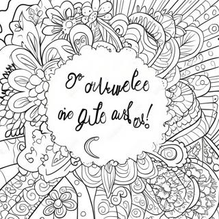 Creative Sayings Quote Curse Words Coloring Page 4207-3482