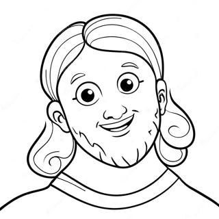 God Loves You Coloring Page 42103-33619