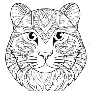 Wild Cat Coloring Page 42133-33642