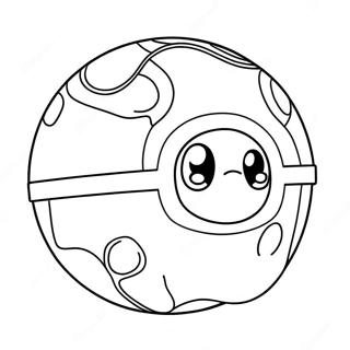 Pokeball Coloring Page 4216-3486