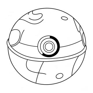 Pokeball Coloring Page 4216-3487