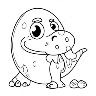 Colorful Dinosaur Egg Coloring Page 42174-33680