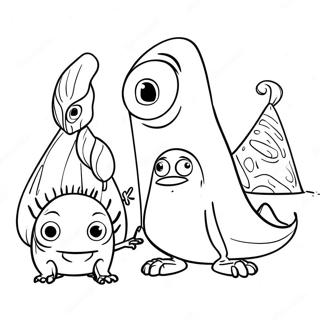 Monsters Vs Aliens Coloring Page 42183-33684