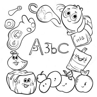 Bible Abcs Coloring Page 42213-33714