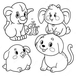 Adorable Bible Animals Coloring Page 42214-33710