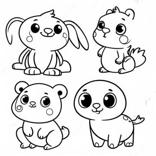 Adorable Bible Animals Coloring Page 42214-33711