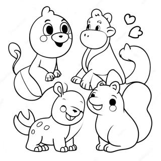 Adorable Bible Animals Coloring Page 42214-33712