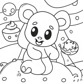 Sugar Rush Coloring Page 42263-33753