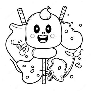 Sugar Rush Coloring Page 42263-33754