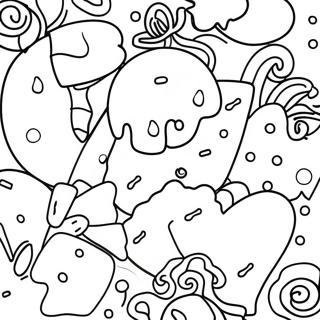 Sugar Rush Coloring Page 42263-33755