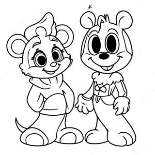 Disney Doorables Coloring Page 42323-33794