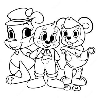 Disney Doorables Coloring Page 42323-33795