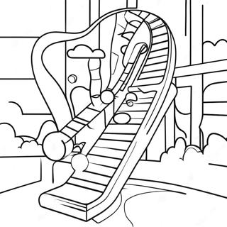 Marble Run Coloring Page 42373-33838