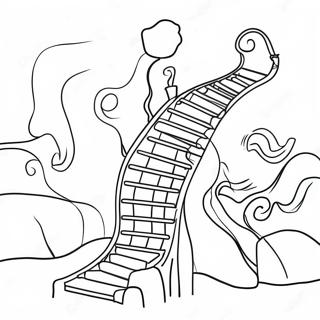 Colorful Marble Run Adventure Coloring Page 42374-33842