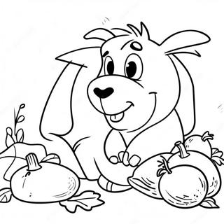 Eeyore S Sad Thanksgiving Coloring Page 42384-33854