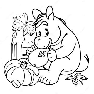 Eeyore S Sad Thanksgiving Coloring Page 42384-33856