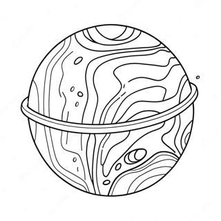 Venus Planet Coloring Page 42423-33884