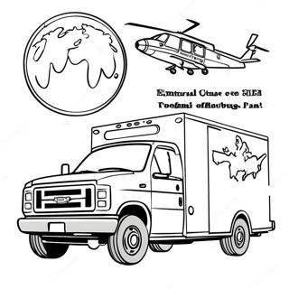 Emt Vehicle Coloring Page 42443-33894