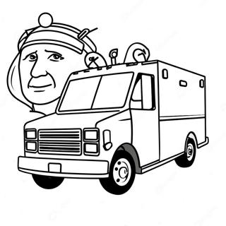 Emt Vehicle Coloring Page 42443-33895