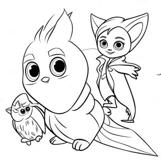 Rise Of The Guardians Coloring Pages