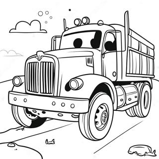 Stinky And Dirty Trucks Coloring Page 42554-33981