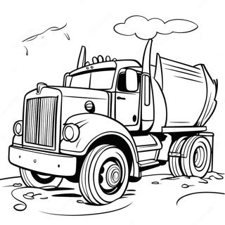 Stinky And Dirty Trucks Coloring Page 42554-33982