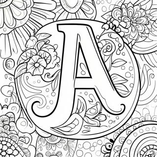 Lowercase A Coloring Page 42673-34076